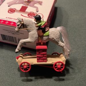 A Pony for Christmas Hallmark Collectors Ornament